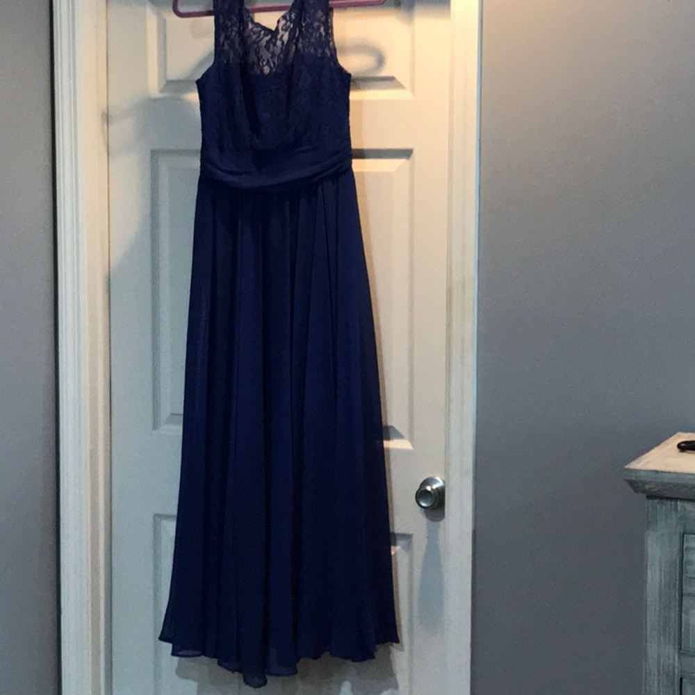 Royal blue bridesmaid dress size 16